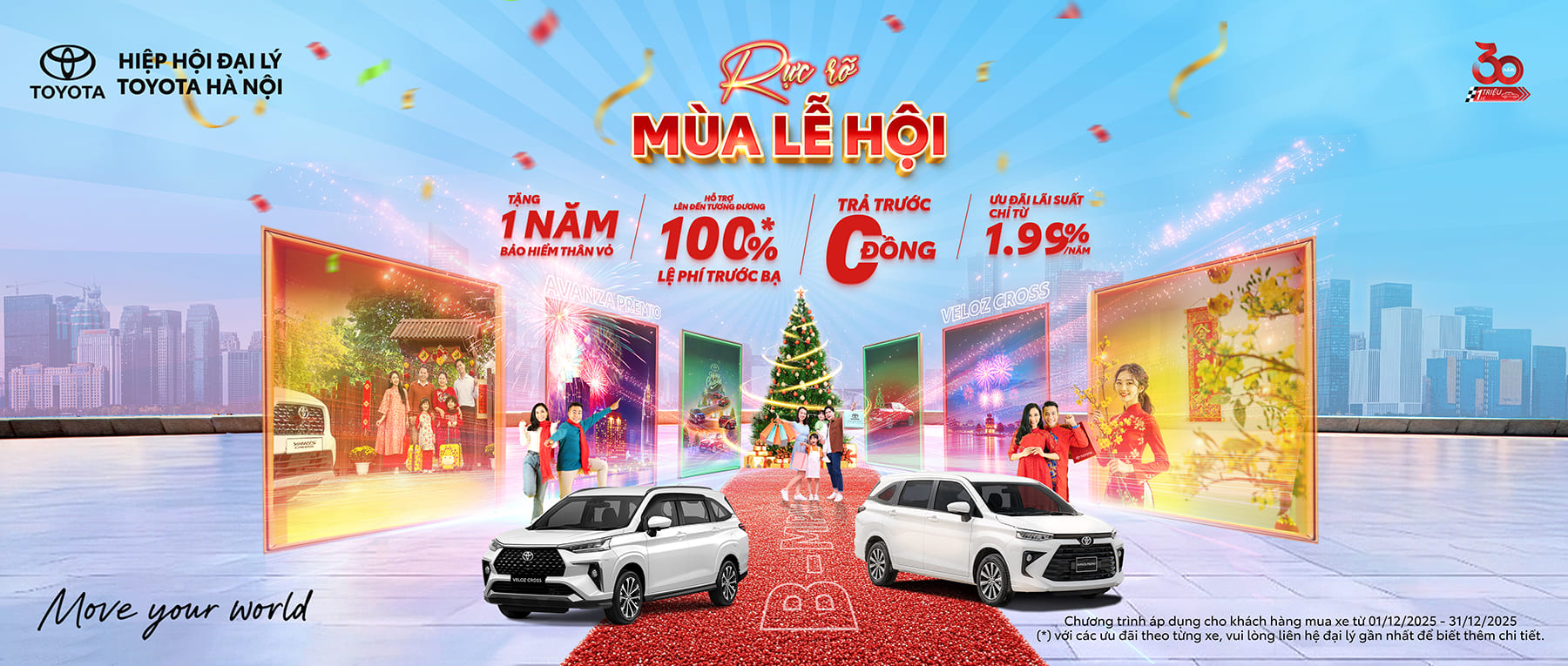 Sự kiện Toyota Hà Nội ưu đãi mùa lễ hội